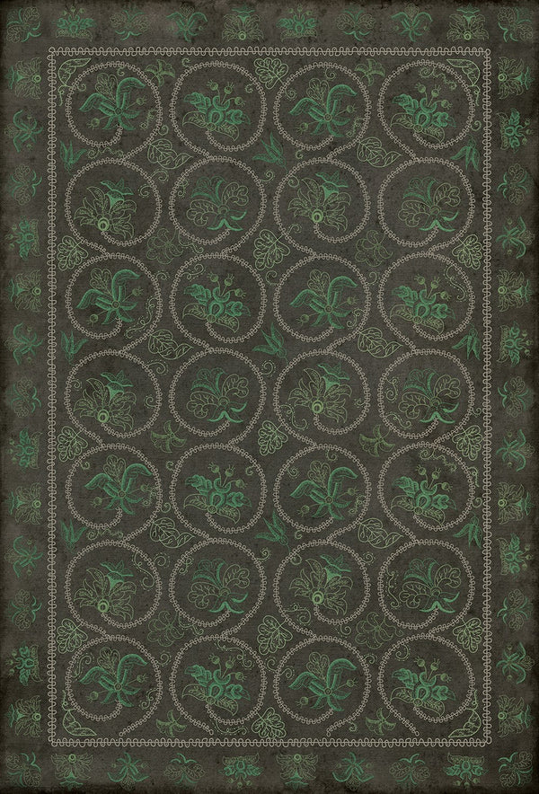 spicher and company williamsburg crewelwork beebalm rug