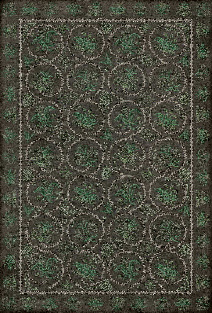 spicher and company williamsburg crewelwork beebalm rug