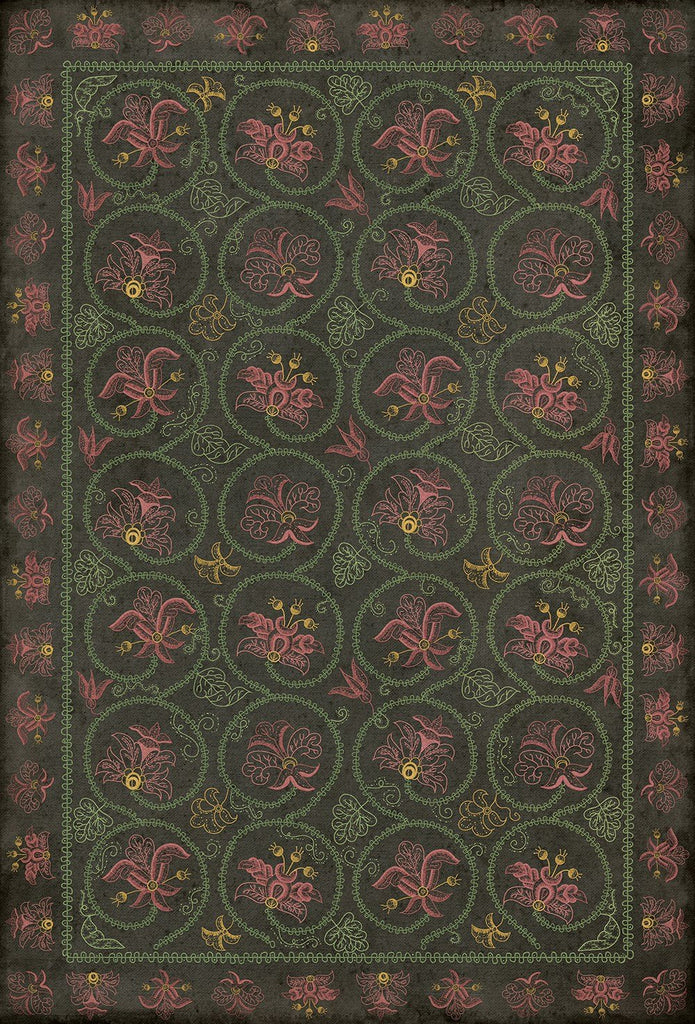 spicher and company williamsburg crewelwork gayfeather rug