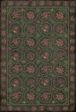 Spicher and Company Williamsburg CREWELWORK Gayfeather Vinyl Mat