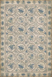 Spicher and Company Williamsburg CREWELWORK Hollyhock Vinyl Mat