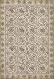 spicher and company williamsburg crewelwork hollyhock rug