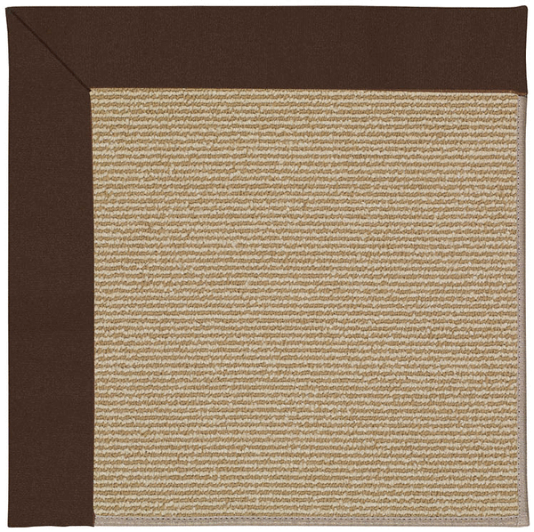 Capel Custom Creative Concepts 1995 Border 1995 Sisal Rug - Border Color: Canvas Bay Brown