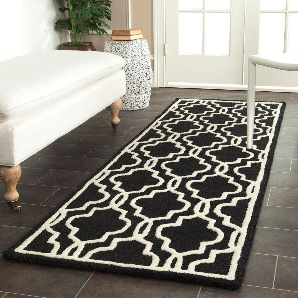 Safavieh Clearance Cambridge CAM131E Black Rug