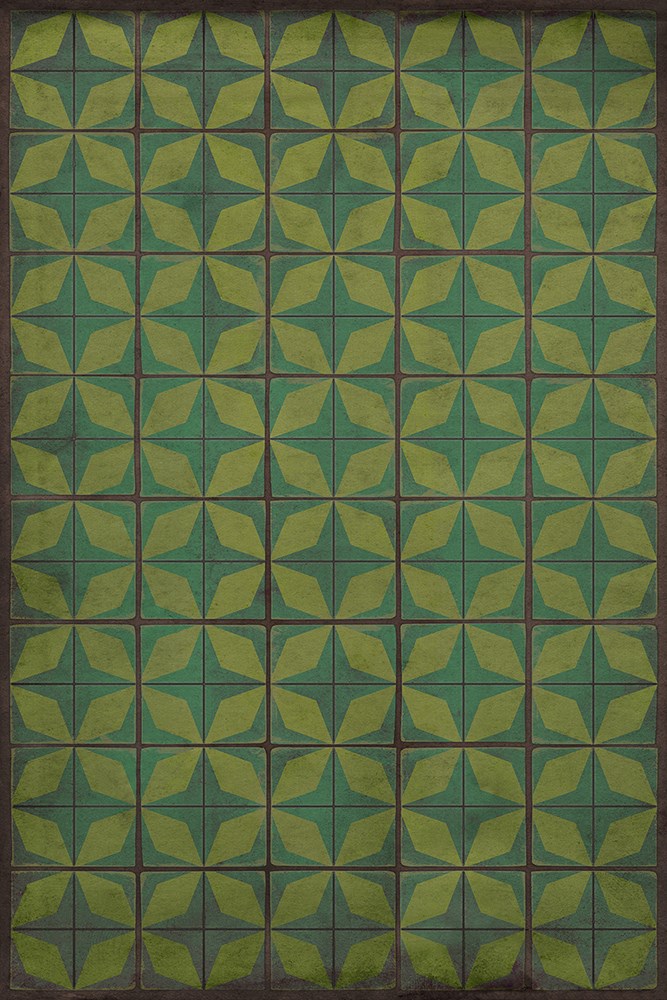 spicher and company classic vinyl pattern 54 all systems go rug