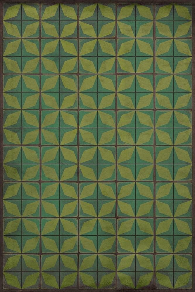 spicher and company classic vinyl pattern 54 asteroid field rug