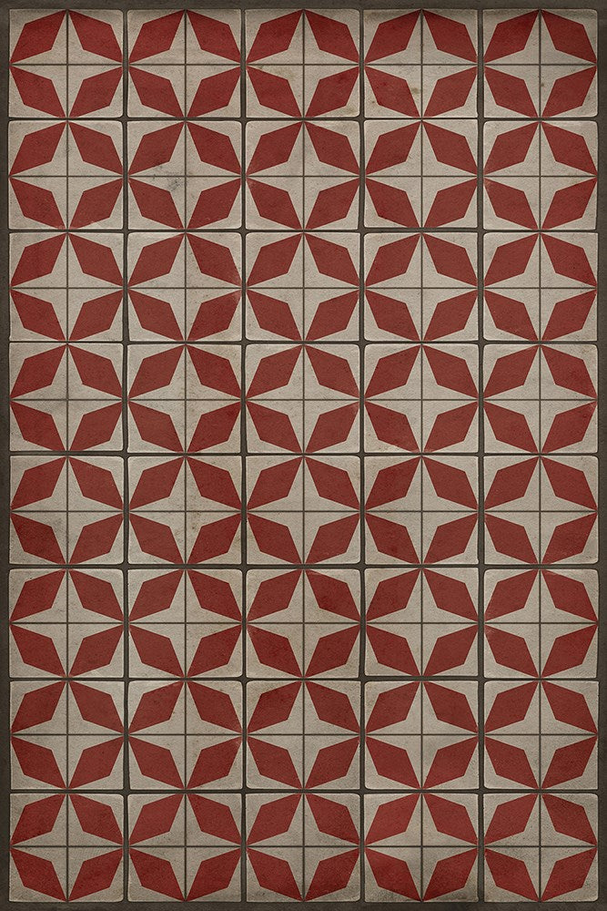 spicher and company classic vinyl pattern 54 launch pad rug
