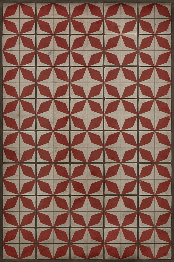 spicher and company classic vinyl pattern 54 launch pad rug
