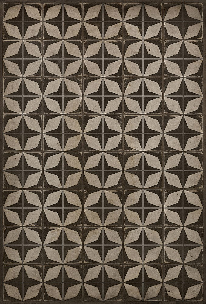 spicher and company classic vinyl pattern 54 asteroid field rug