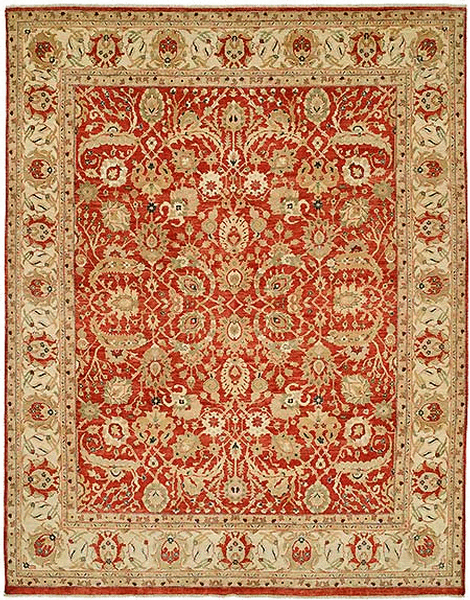 HRI Silver Oak 2008 Rust Rug