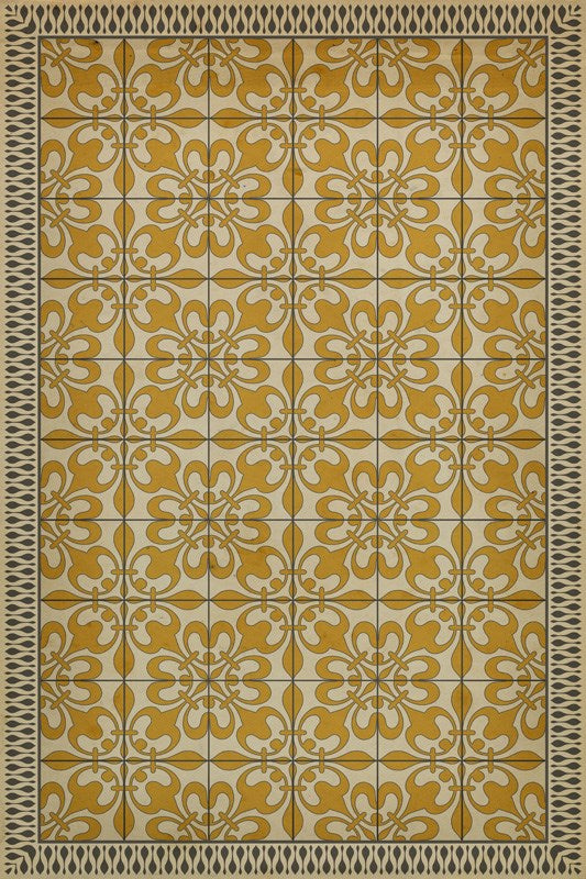 spicher and company classic vinyl pattern 55 last straw rug