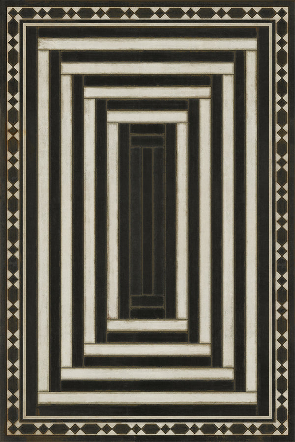 spicher and company classic vinyl pattern 18 son of heaven rug