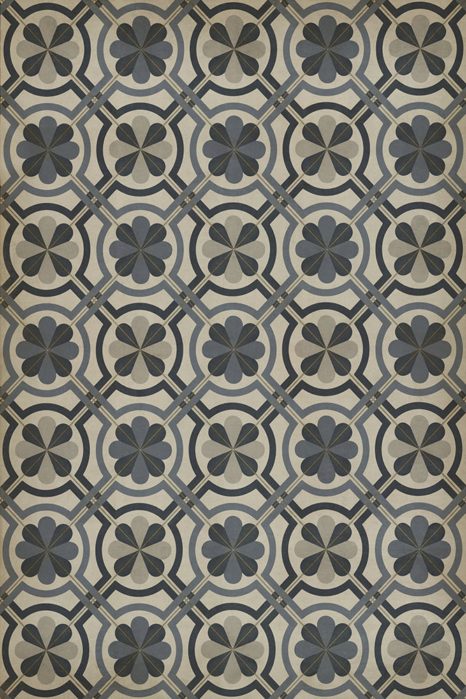 spicher and company classic vinyl pattern 19 madame curie rug