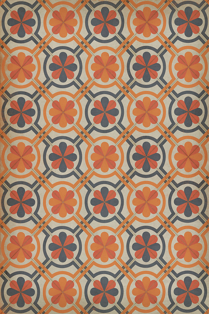 spicher and company classic vinyl pattern 19 newton rug