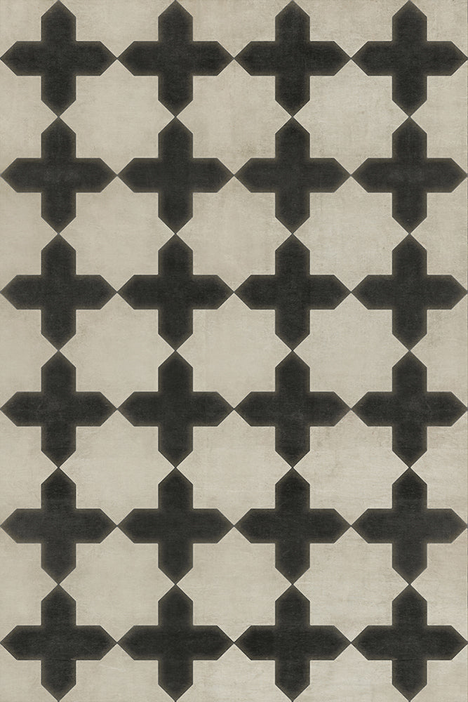 spicher and company classic vinyl pattern 23 coptic rug