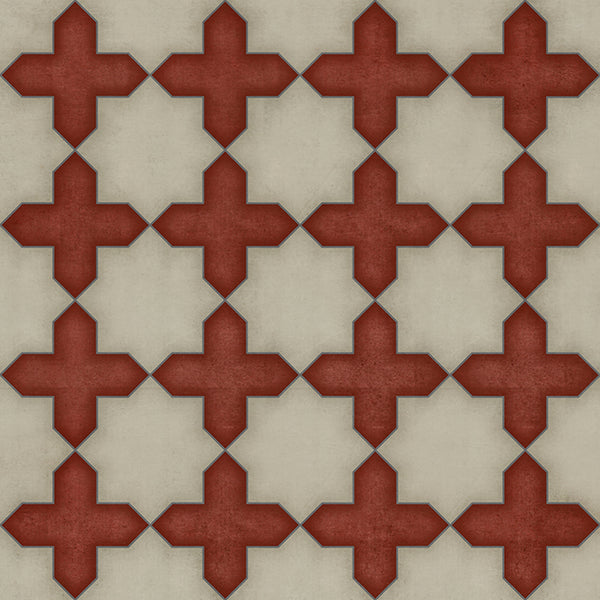 spicher and company classic vinyl pattern 23 dressed in scarlet rug