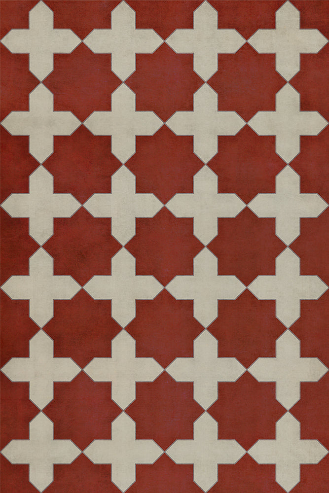 spicher and company classic vinyl pattern 23 red like crimson rug