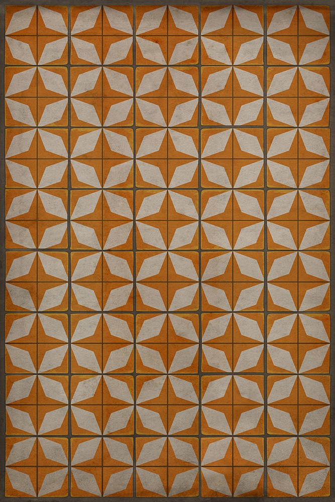 spicher and company classic vinyl pattern 54 supernova rug