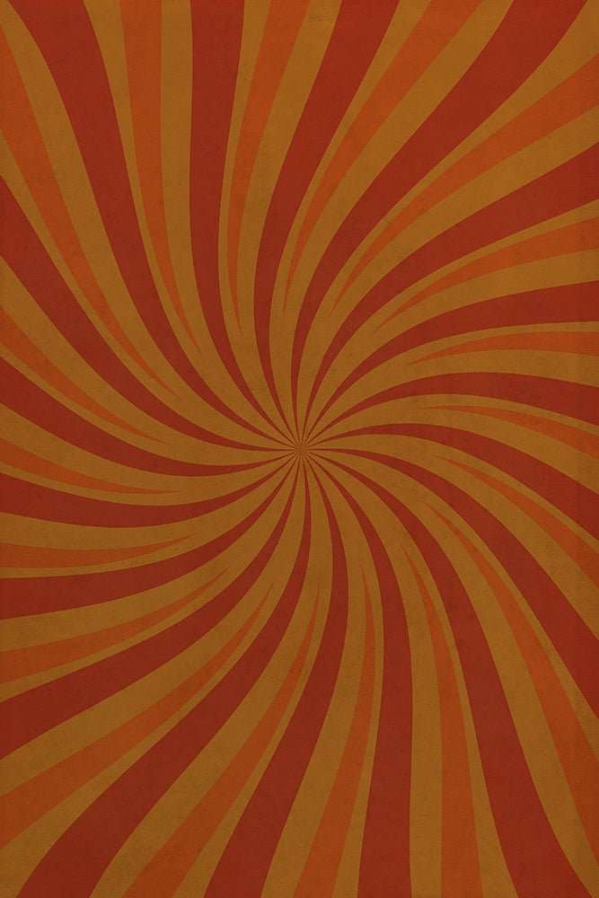 spicher and company classic vinyl pattern 59 fire whirl rug