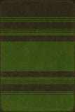 spicher and company classic vinyl pattern 50 organic stripes black and green rug