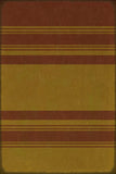 spicher and company classic vinyl pattern 50 organic stripes red and yellow rug