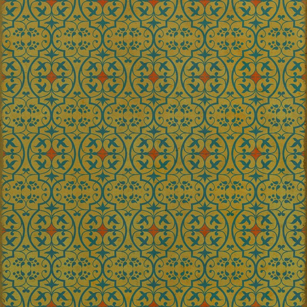 spicher and company classic vinyl pattern 51 little madness in the spring rug
