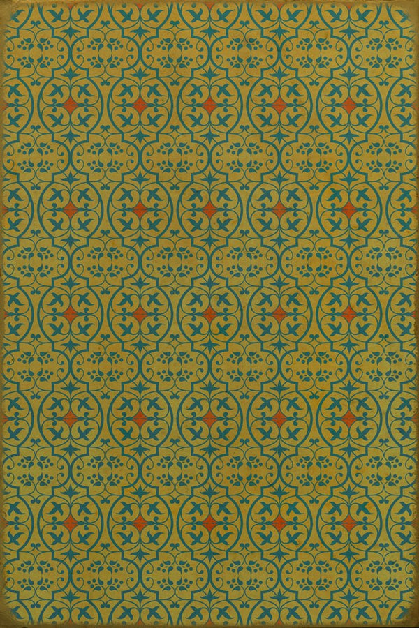 spicher and company classic vinyl pattern 51 little madness in the spring rug