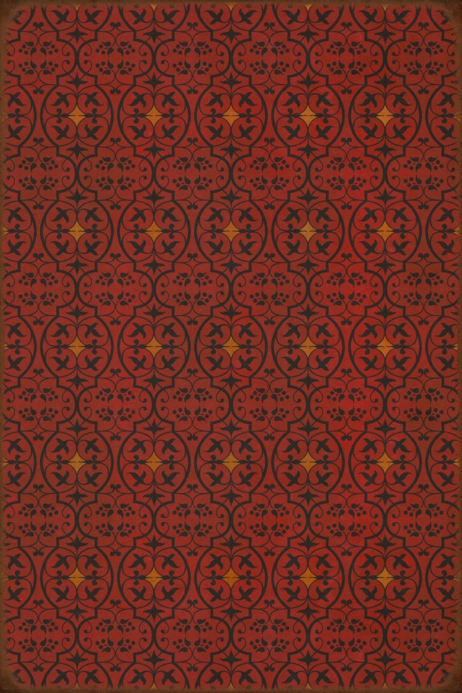 spicher and company classic vinyl pattern 51 hookah lounge rug
