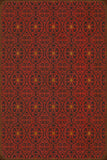 spicher and company classic vinyl pattern 51 hookah lounge rug