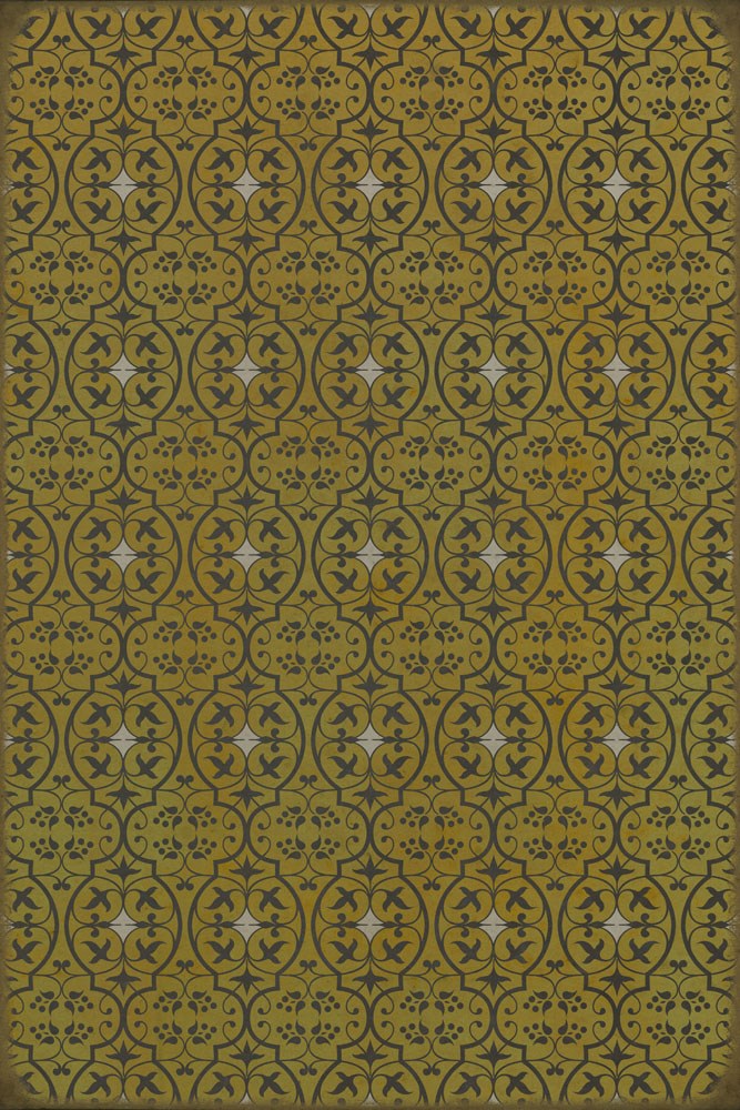 spicher and company classic vinyl pattern 51 keep your face to the sun rug