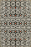 spicher and company classic vinyl pattern 51 whats black and white and red all over rug