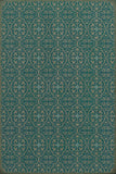 spicher and company classic vinyl pattern 51 when the rest of heaven was blue rug