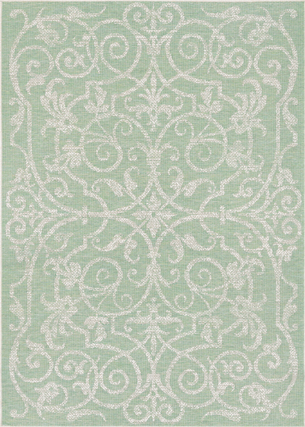 Couristan Monaco 2106/3136 Light Green Rug