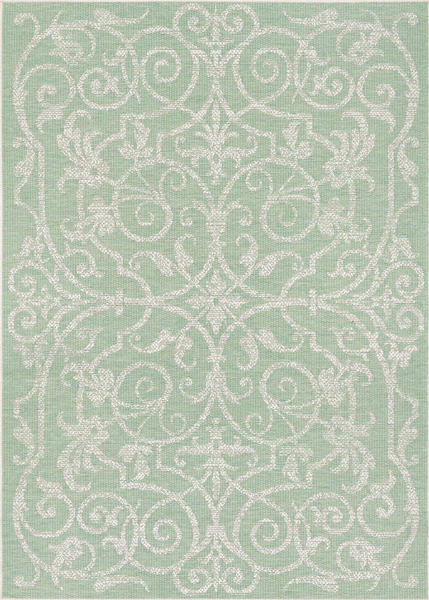 Couristan Monaco 2106/3136 Light Green Rug