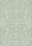 Couristan Monaco 2106/3136 Light Green Rug