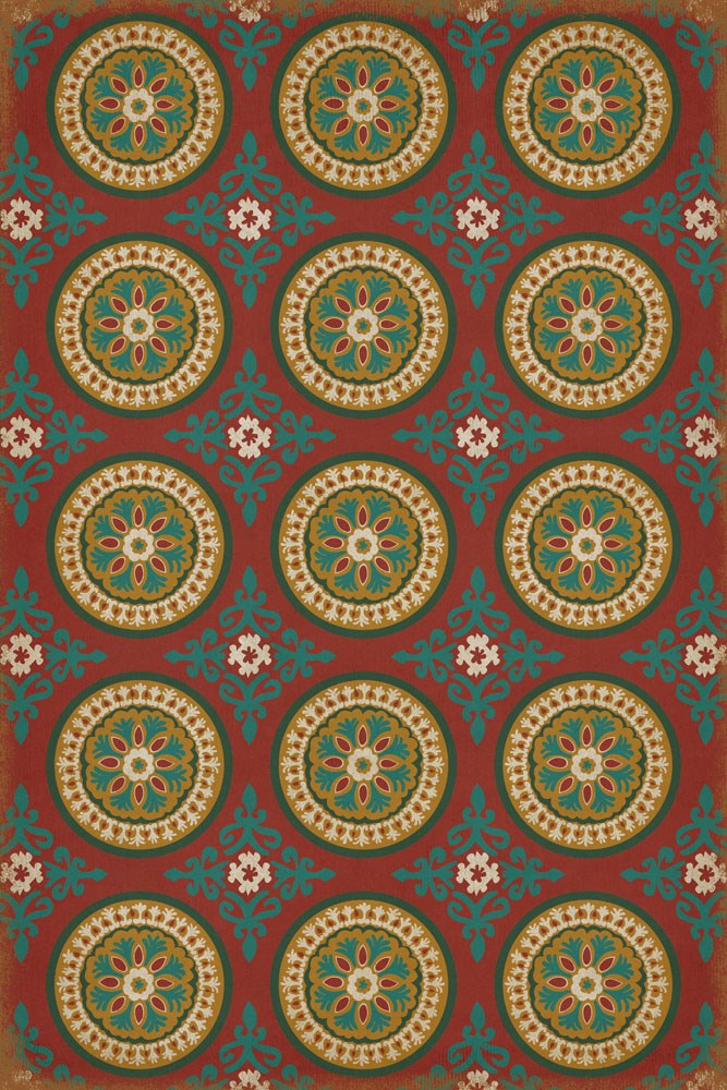spicher and company classic vinyl pattern 43 awakening rug