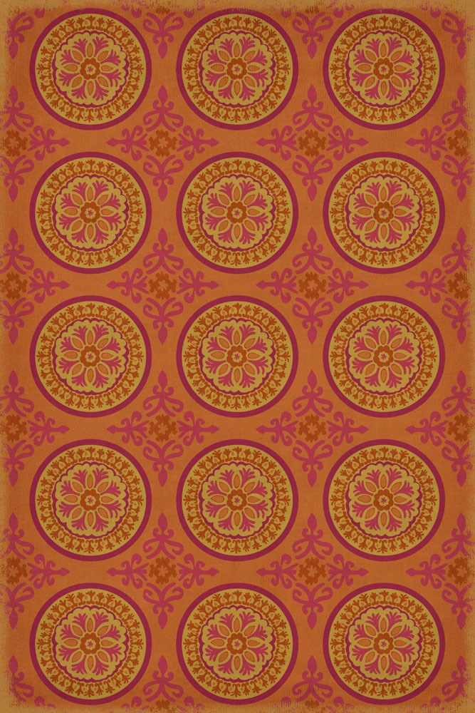 spicher and company classic vinyl pattern 43 enlightenment rug