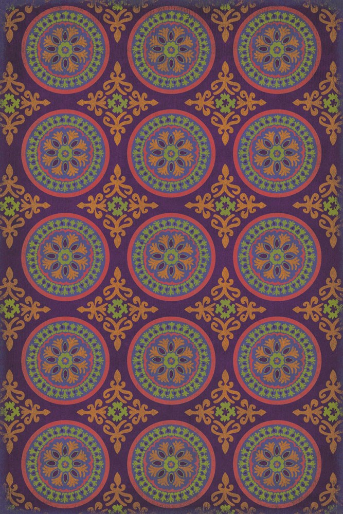 spicher and company classic vinyl pattern 43 samsara rug