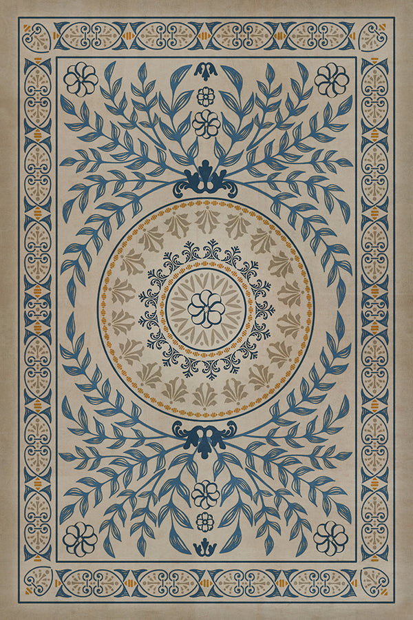 spicher and company classic vinyl pattern 40 villa deste rug