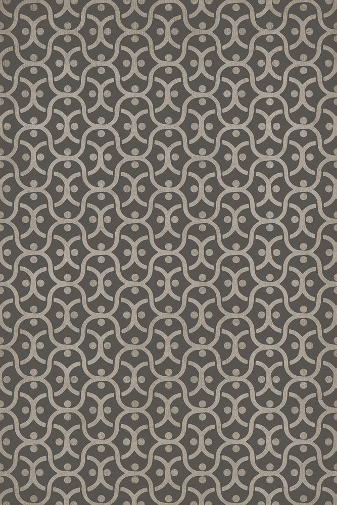 spicher and company classic vinyl pattern 47 grey matter rug