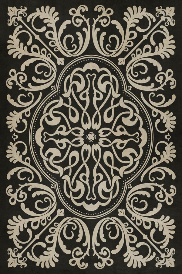 spicher and company classic vinyl pattern 39 blackjack rug