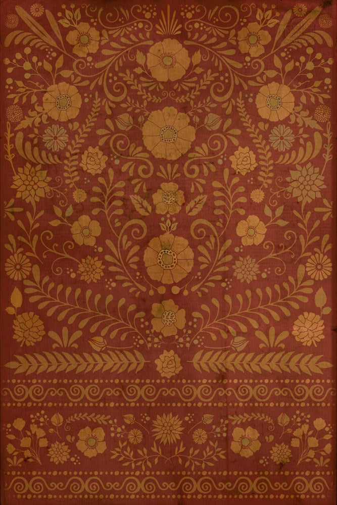 spicher and company classic vinyl pattern 36 the red carpet rug