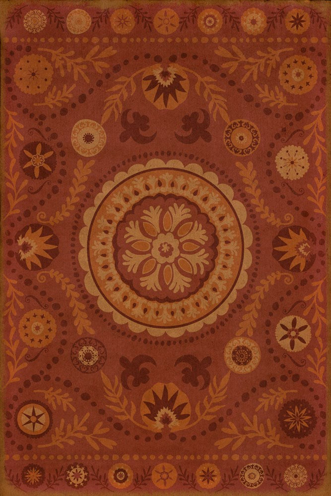 spicher and company classic vinyl pattern 38 crimson rug