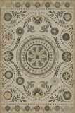 spicher and company classic vinyl pattern 38 je pense rug