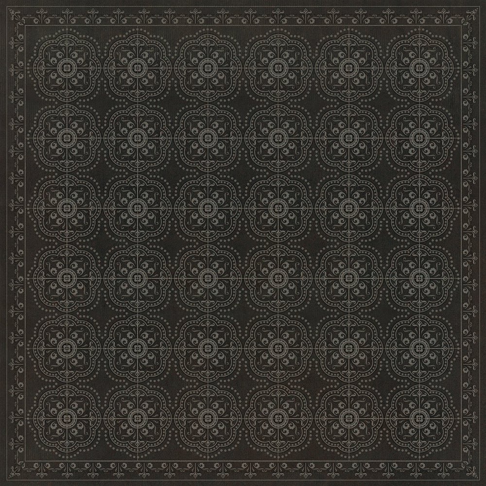 spicher and company classic vinyl pattern 28 dark and deep rug