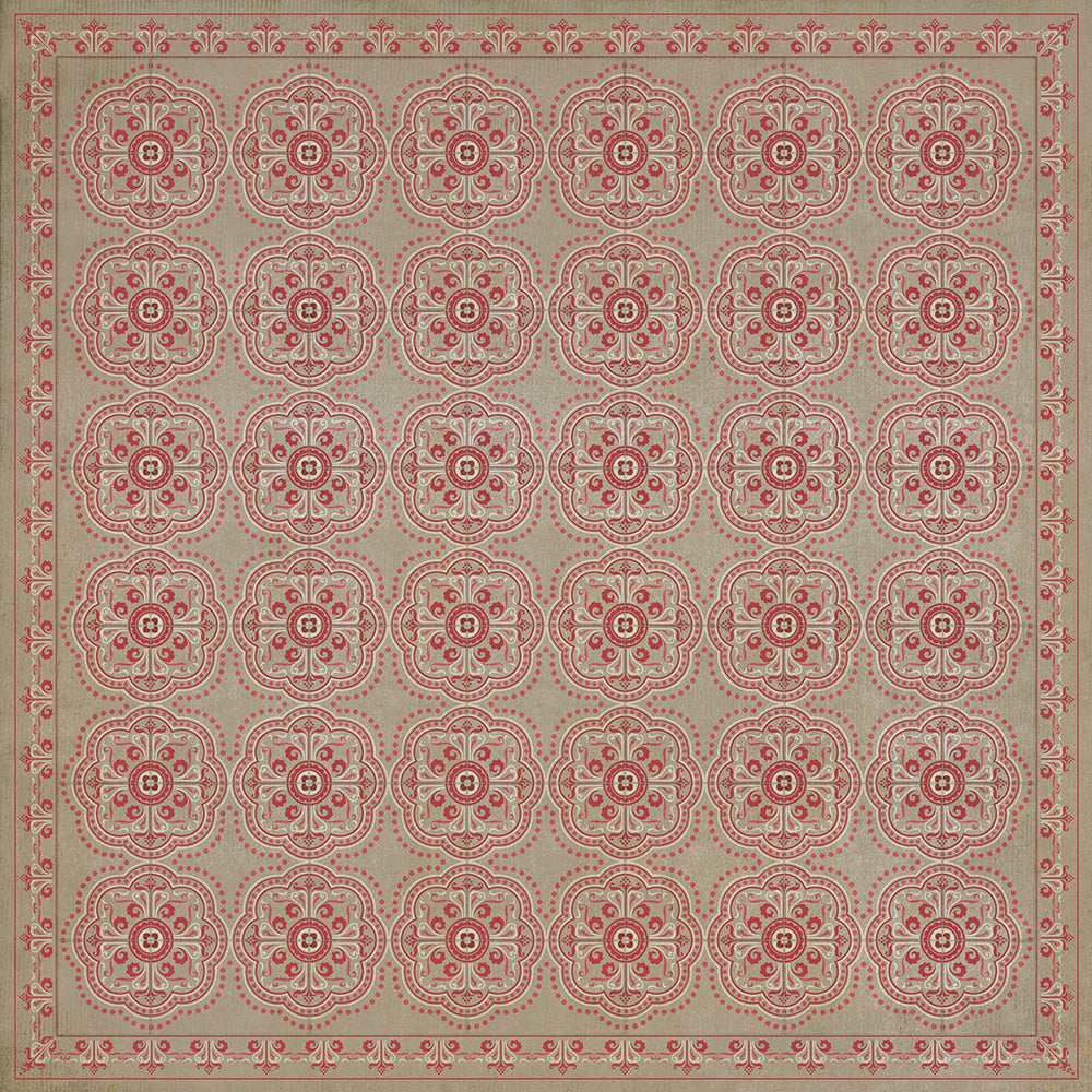 spicher and company classic vinyl pattern 28 dollhouse rug