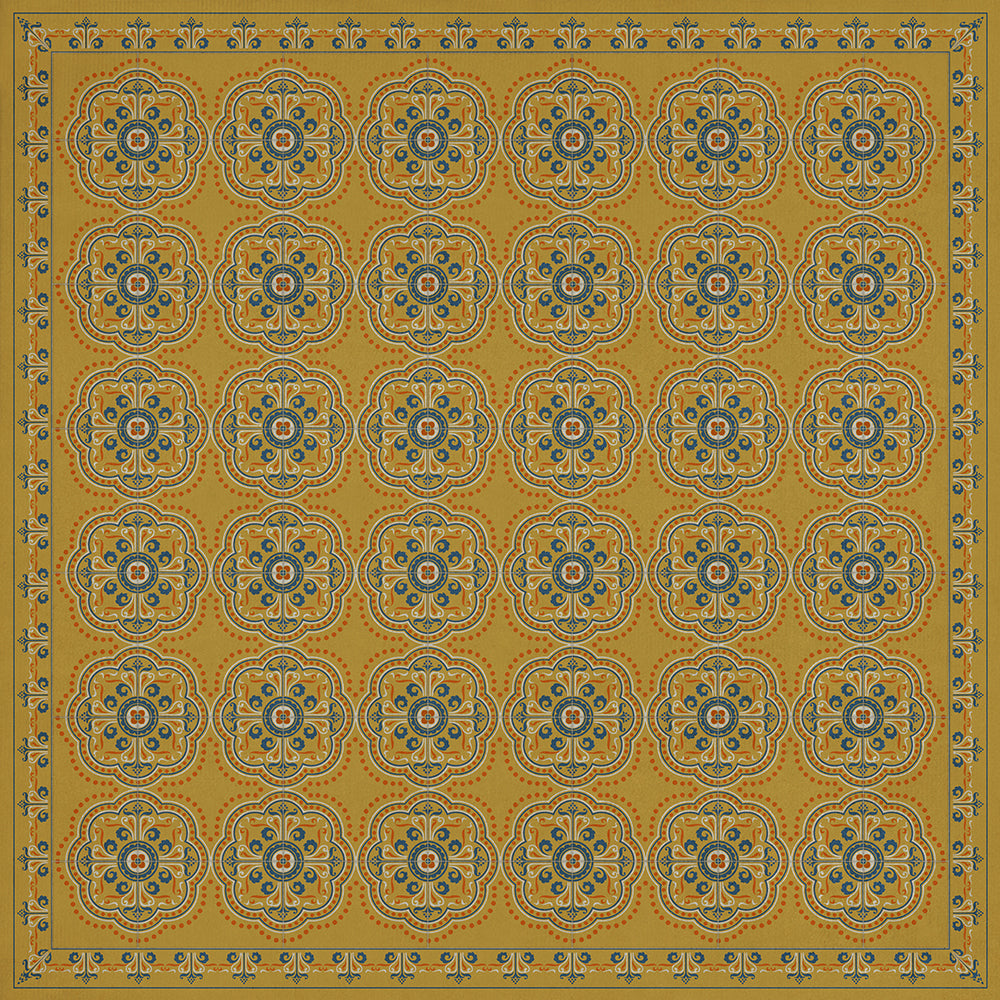spicher and company classic vinyl pattern 28 little darling rug