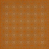 spicher and company classic vinyl pattern 28 orange bandana rug