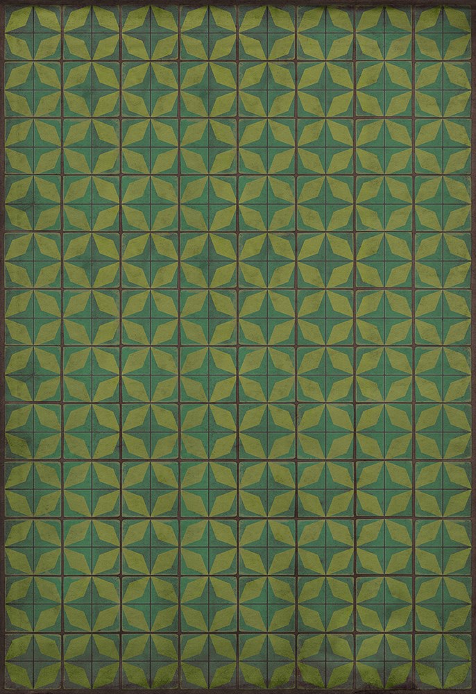 spicher and company classic vinyl pattern 54 all systems go rug
