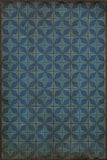 spicher and company classic vinyl pattern 54 blue moon rug